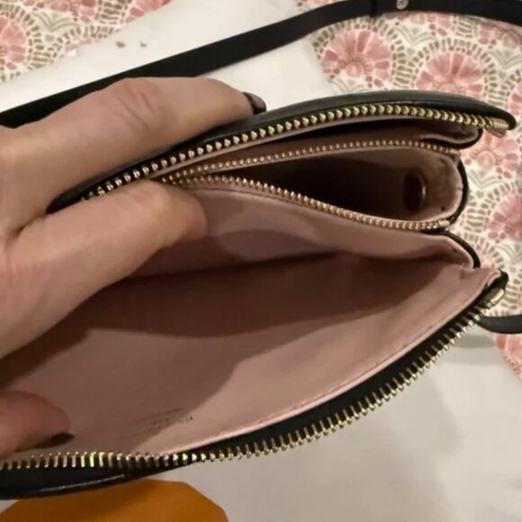 Authentic Louis Vuitton learner monogram small coussins bag  black and pink - Picture 3 of 7
